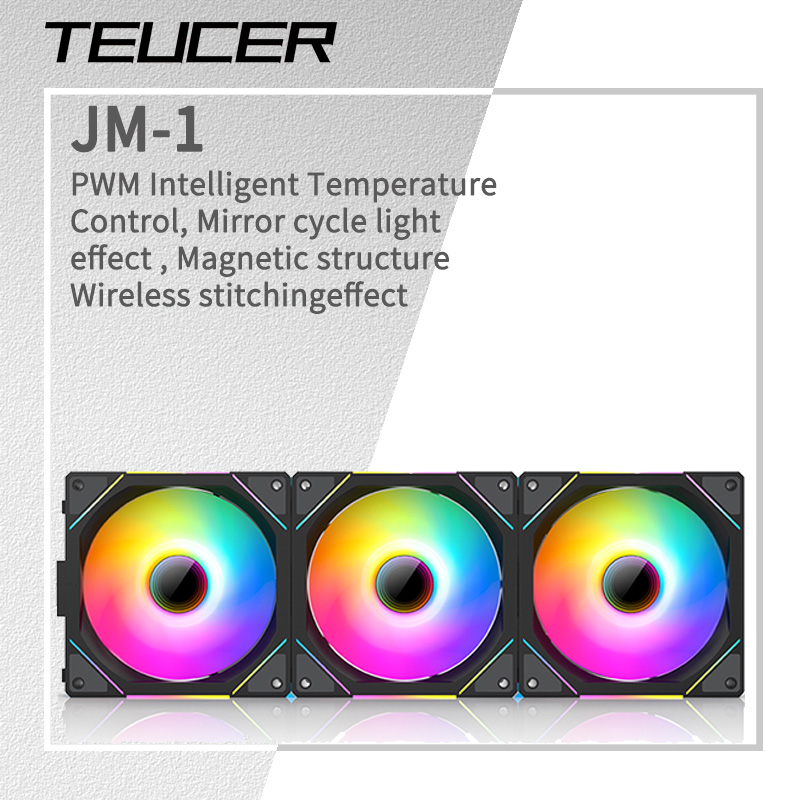 Pc Water Cooling - TEUCER casing kipas pendingin JM-1 PC,