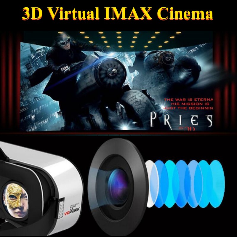 V5 4K kacamata VR IMAX, Video  - Vr Headset Pc ulasan dan harga