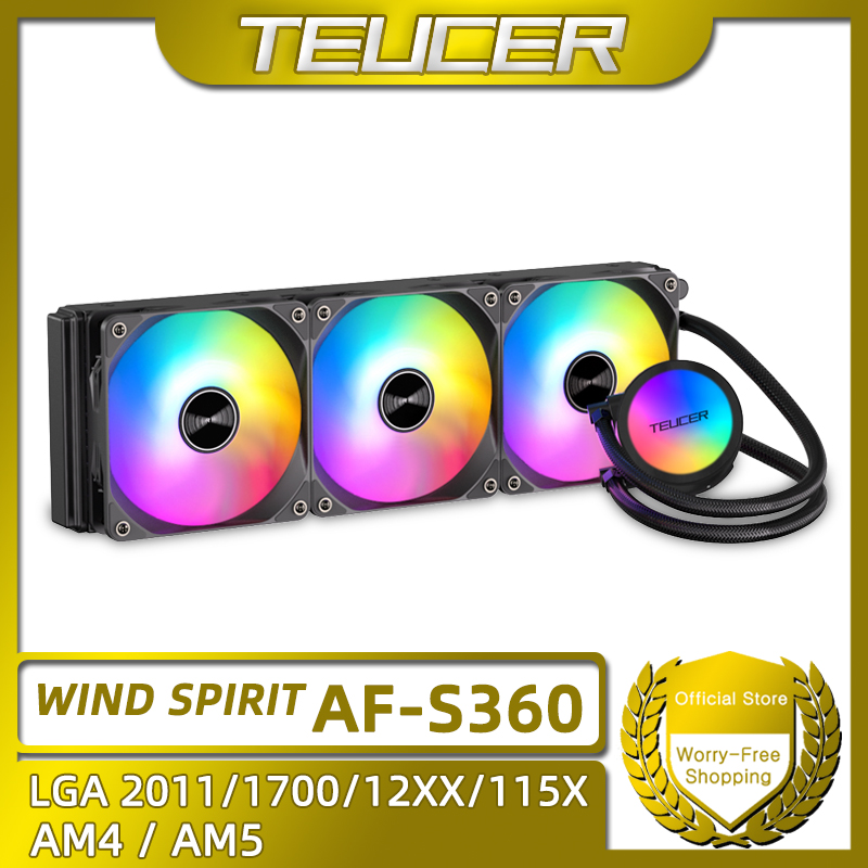 TEUCER AF-S360, pendingin air  - Pc Water Cooling ulasan dan harga