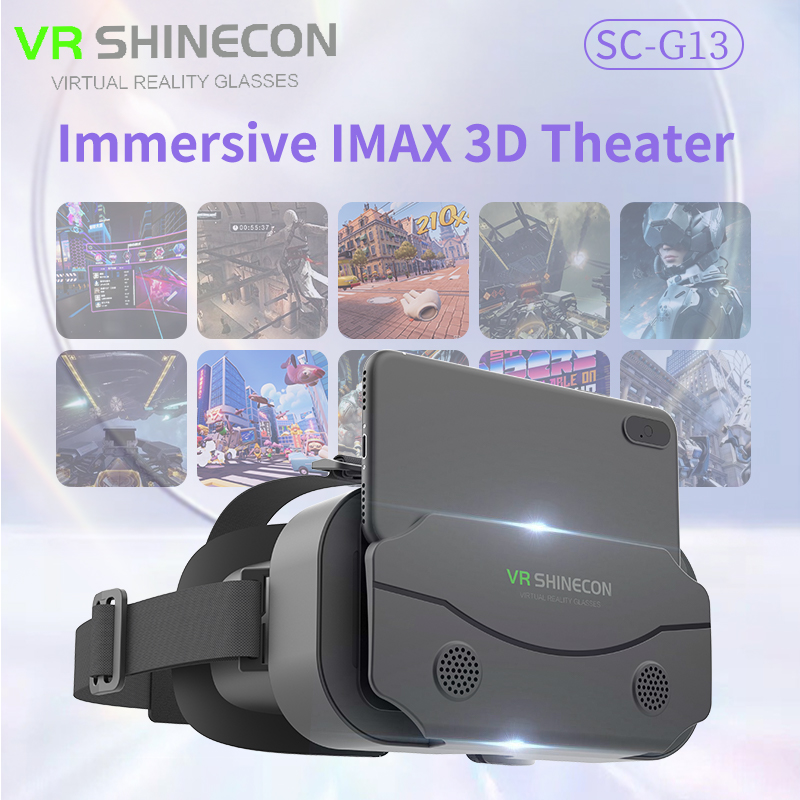 Kacamata VR G10 G13 IMAX Layar - Vr Headset Pc ulasan dan harga