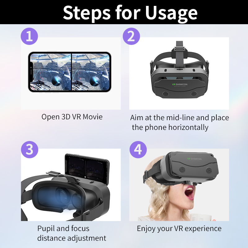 Kacamata VR G10 G13 IMAX Layar - Vr Headset Pc ulasan dan harga