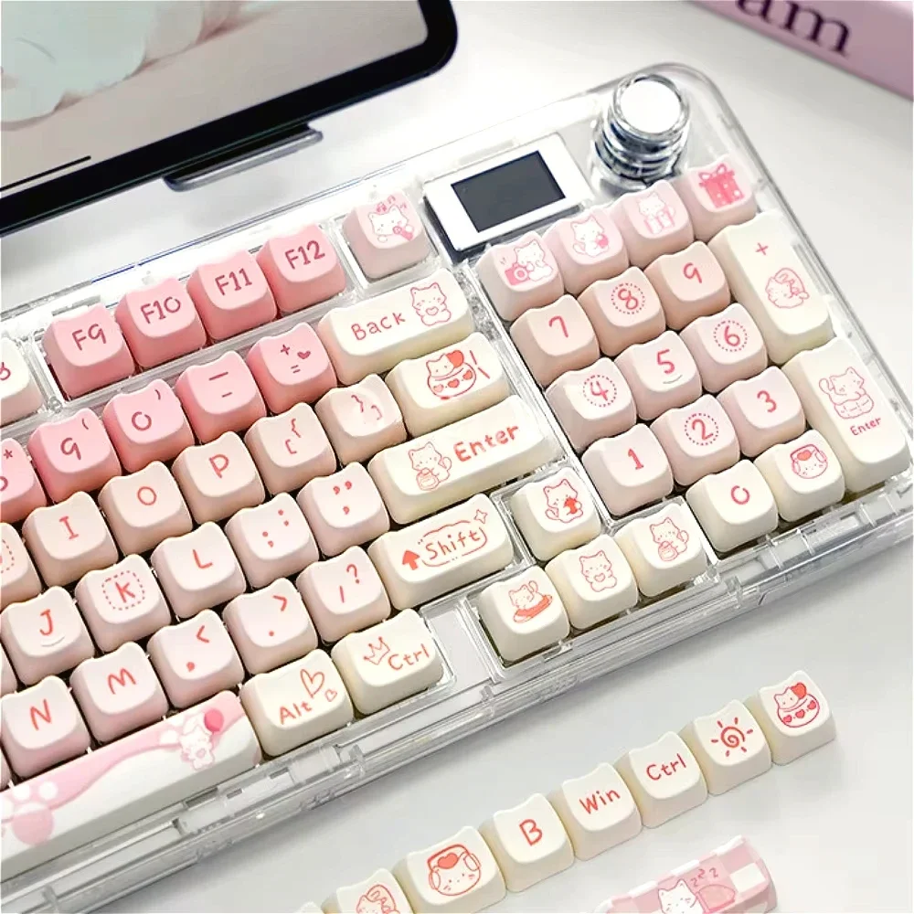 Tutup Tombol Kucing Merah Muda - Pc Gaming Pink ulasan dan harga