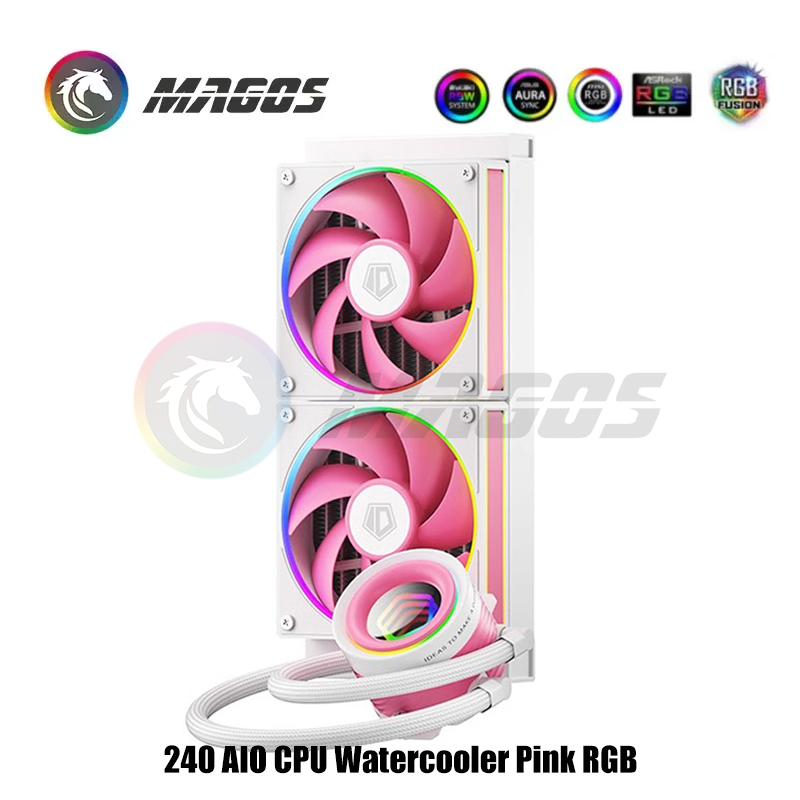 240 AIO CPU Pendingin Air Mera - Pc Water Cooling ulasan dan harga